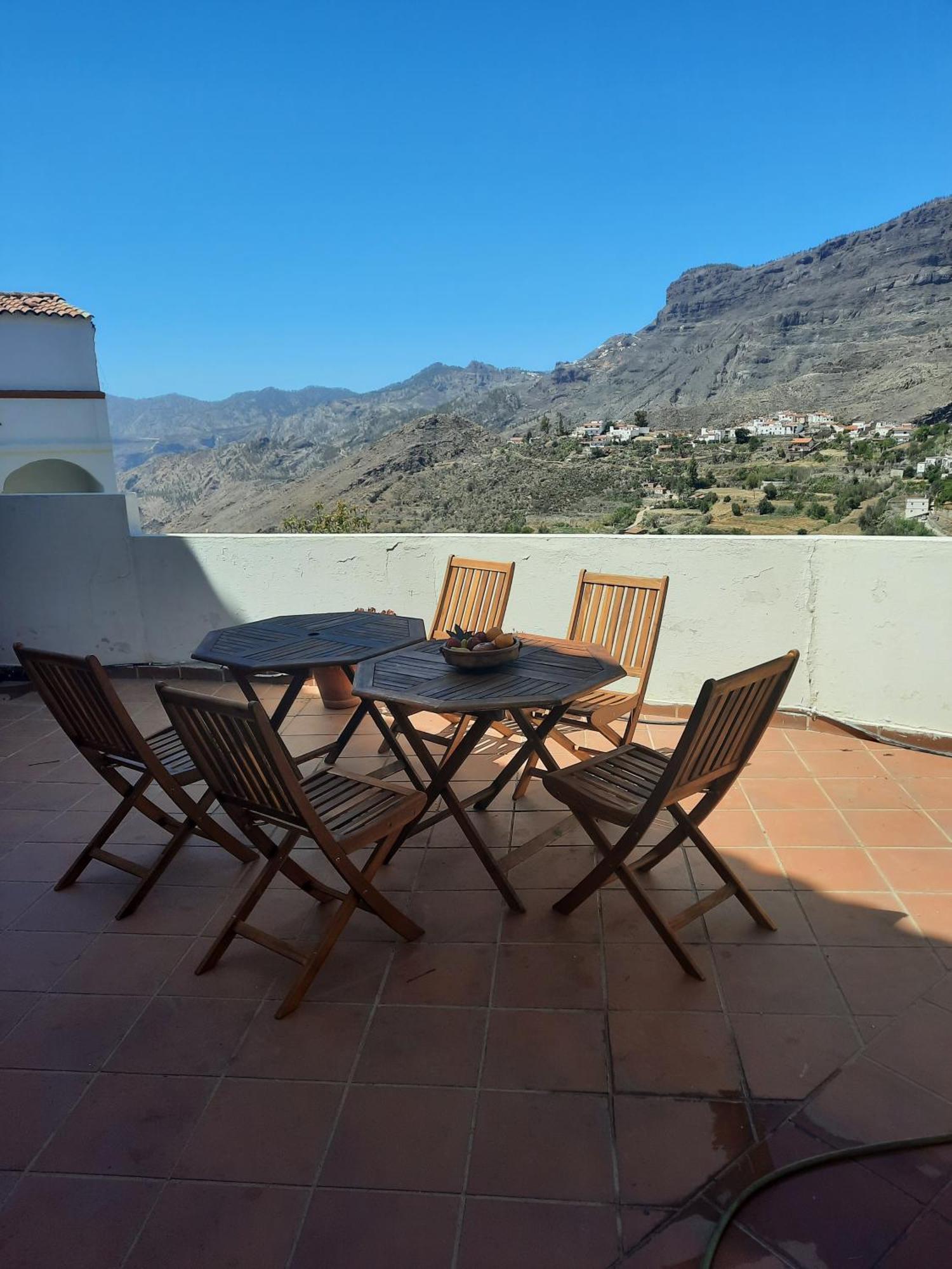 Casa Rural Las Cascaras Tejeda  Bagian luar foto
